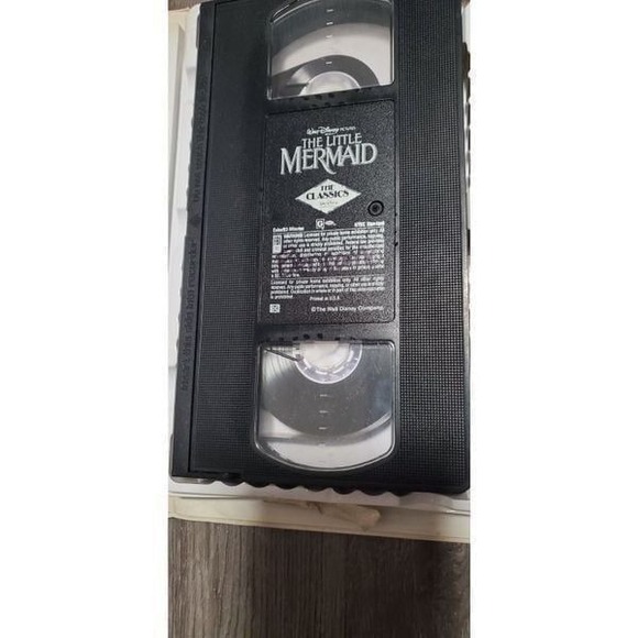 The Little Mermaid VHS Tape Lot‎ Disney Animated Movie Classics - Picture 8 of 8